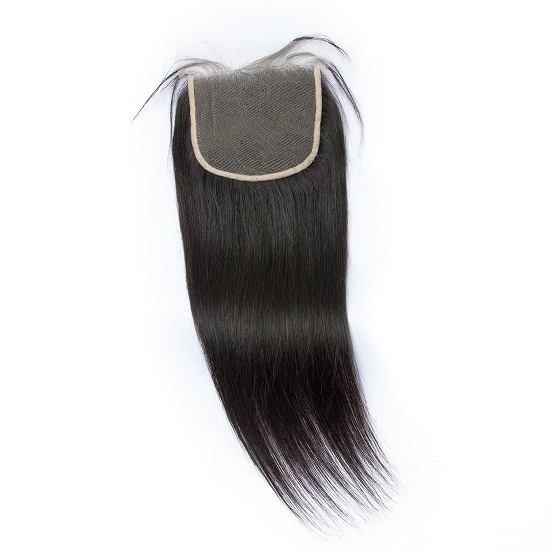 Raw Straight Natural HD Closure 5"x5"