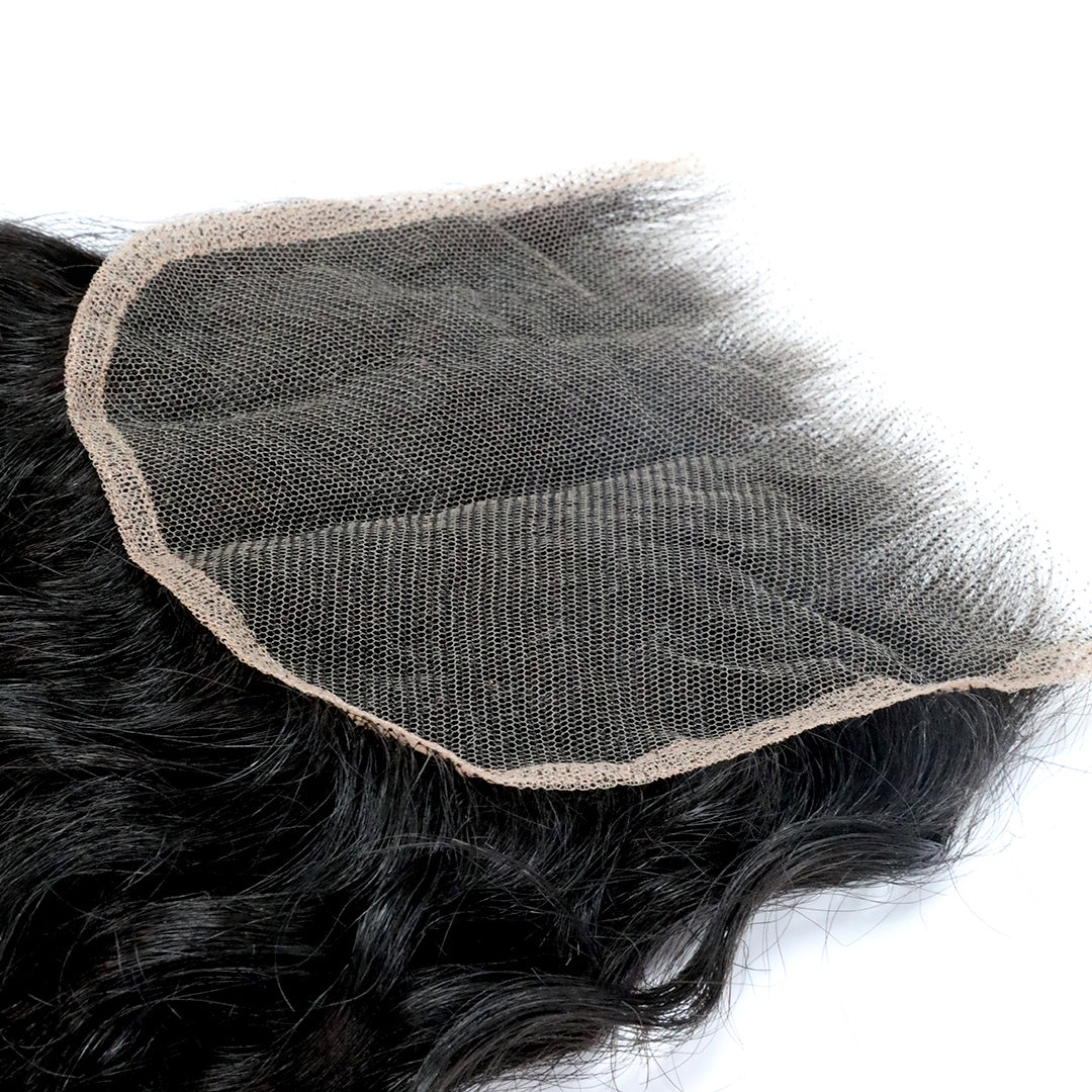 Raw Loose Curl Natural HD Closure 5"x5"