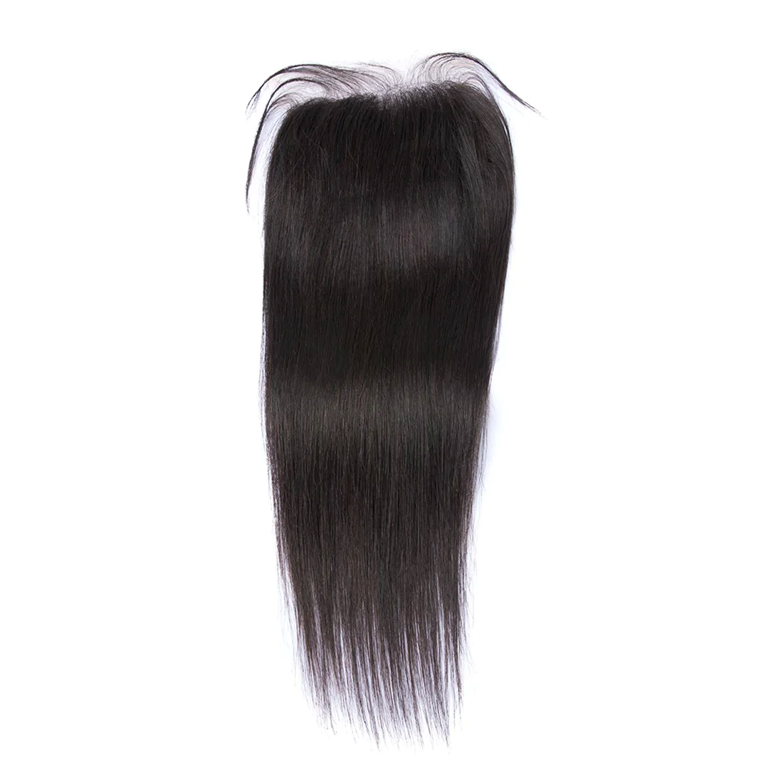 Raw Straight Natural HD Closure 5"x5"